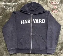 アメリカンアパレル　HARVARD メンズUSA製古着USAサイズ M パーカー