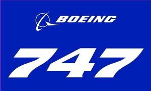 ボーイング　747ステッカー