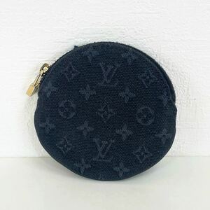 LOUIS VUITTON ルイヴィトン コインケース　小銭入れ モノグラムミニ　ポルトモネロン ブルー系 Z307