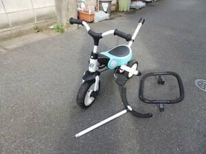 Bene Bene プラスチック使用 折りたたみ三輪車 補助具 補助ハンドル 76cmX50cmXH63cm 中古！ 引取可！江戸川区船堀！