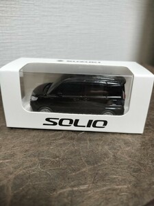 SUZUKI スズキ ソリオ SOLIO スーパーブラックパール 黒 プルバックカー 非売品 ミニカー カラーサンプル