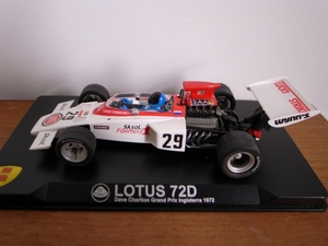 1/32 VANQUISH MG LOTUS 72 D.Charlton GP/ Inglaterra