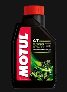 =正規品=　MOTUL モチュール 5100-4T【10W30】1L ★二輪専用★