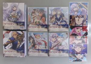 新品・未開封品 Blu-ray クイーンズブレイド リベリオン 初回生産特典封入版 全6巻セット (とらのあな特典 イラストカード付き)