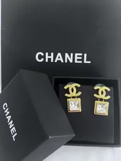 シャネル ピアス CHANEL ココマーク メタル AB5245