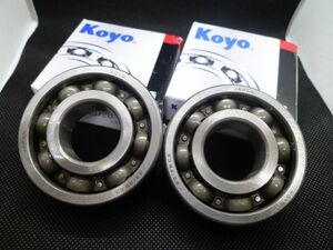 CRM250R CR250R 90-07 Koyo日本製 C3 高品質 高速 クランクベアリングセットHONDA純正品番91008-KAE-731 互換 焼付 オーバーホール