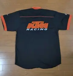 KTM Racing Shirt XL ブラック/オレンジ