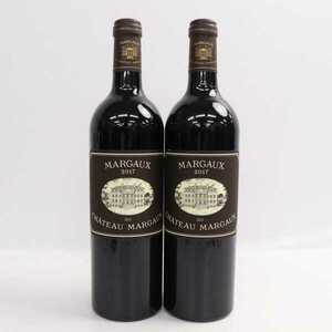 1円~【2本セット】MARGAUX du CHATEAU MARGAUX（マルゴー デュ シャトー マルゴー）2017 13.5％ 750ml T24I060032