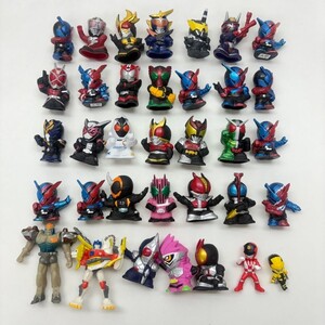 C201-O35-2762 仮面ライダー 指人形 まとめ 35点 セット W クウガ フォーゼ ウィザード ディケイド ビルド エグゼイド ブレイド カブト 他