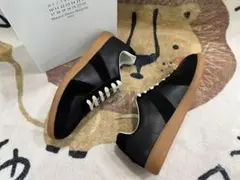 Maison Margiela ジャーマントレーナー スニーカー ブラック 43