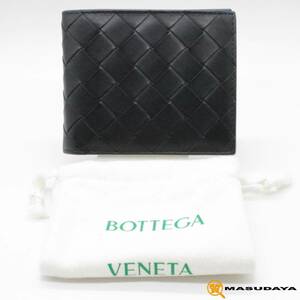 ◆◇【超美品】Bottega Veneta ボッテガヴェネタ イントレチャート 二つ折り財布◇◆