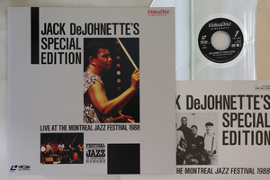 LASERDISC Jack Dejohnette Jack Dejohnettes Special Edition VAL3893 VIDEOARTS /00600