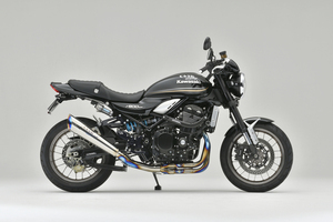 ★15％OFF (業販価格はお問合せ下さい）★新品オーバーレーシング　フルチタン メガホンマフラー Z900RS /cafe(~22)(23~不可）　25-71-03