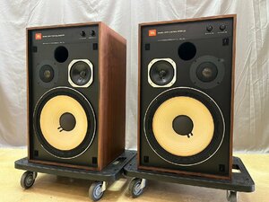 0974　中古品　オーディオ機器　スピーカーペア　JBL 4312A 【2個口発送品】