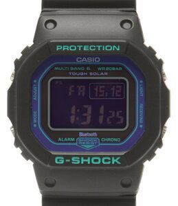 美品 カシオ 腕時計 Bluetooth搭載 GW-B5600BL G-SHOCK ソーラー メンズ CASIO [0604]