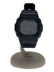 CASIO◆ソーラー腕時計_G-SHOCK/デジタル/ラバー/BLK