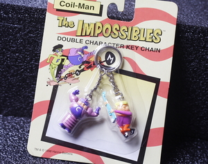 Hanna Barbera The IMPOSSIBLES ハンナバーベラ アメコミ フィギュア マスコット キーホルダー ビンテージ 昭和 レトロ ★★