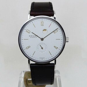 中古ノモス【NOMOS】 タンジェント パワーリザーブ ホワイト 手巻 35ｍｍ 限定30本