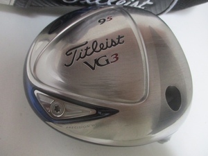 【タイトリスト】Titleist 2014 VG3 9.5°／ヘッドカバー付き／日本仕様／ヘッド単品