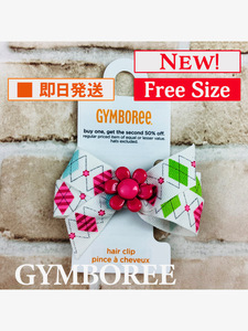 Acc-314【新品】Gymboree/ヘアークリップ/りぼん/ヘアアクセサリー/クリスマス/パーティー/子供用/ジンボリー/インポート/子供用/送料無料