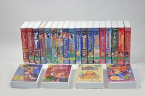 [未開封品あり まとめ売り 22本セット] ディズニー VHS ビデオテープ アニメ ライオンキング ピノキオ くまのプーさん 眠れる森の美女 等