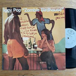 STERLING刻印USorg IGGY POP ’82年名作 Zombie Birdhouse stooges ストゥージズ Blondie ブロンディ punk パンク　レコード LP アナログ盤