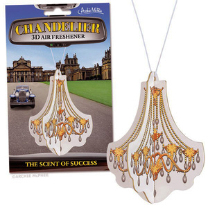 シャンデリア 3D エアフレッシュナー Chandelier 3D Air Freshener 芳香剤 車 部屋 吊り下げ 立体 おしゃれ 面白 【メール便OK】