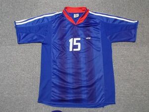 〇 JAPAN サッカーシャツ 番号15 USED 〇