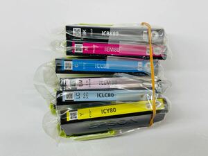 ★EPSON IC6CL80 エプソン IC80系 純正インクカート 未使用品 管理番号10052