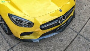 【正規品】Paktechz パクテクツ c190 AMG GT フロントリップ　ver.２　リップ　リップスポイラー　フロント　フロントスプリッター