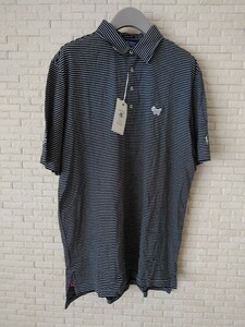 スコッティキャメロン　ラルフローレン(POLO GOLF)　ポロシャツ(ダブルネーム)　サイズ：XL　本物・未使用　袋付き