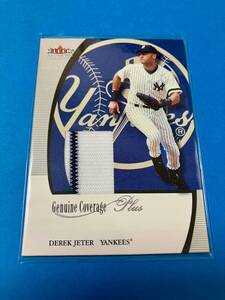 150枚限定 Derek Jeter 2001 Fleer Genuine Genuine Coverage Plus Yankees