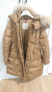 ★★MONCLER★モンクレール★ダウン★リアルファー★10anni140cm★キッズ★ジュニア★