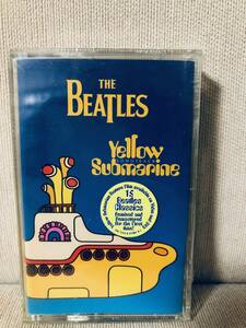 【新品未開封　即決】 新品未開封ハイプステッカー付！ US製？　Beatles Yellow Submarine Cassette tape ビートルズ イエローサブマリン