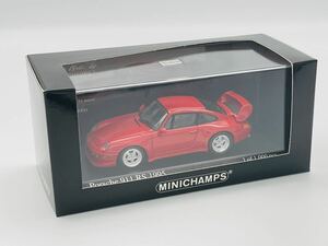 【ミニカーファン9読者限定】ミニチャンプス（MINICHAMPS ）1/43 ポルシェ911RS 1995 レッド