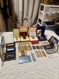 Dunhill&cartier&dupont line2&dipontline1&ysaintlaruent& ライター