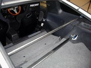 【KAWAI WORKS/カワイ製作所】 リヤピラーバー NISSAN シルビア/180SX RPS13 SR20車 [NS0133-PI0-00]