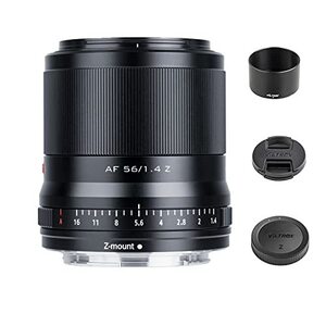 VILTROX AF 56mm F1.4 STM 単焦点レンズ ニコン Zウント用交換レンズ APS-C 大口径 瞳AF 小型軽量 Nikon-ZマウントZ6 Z7 Z50