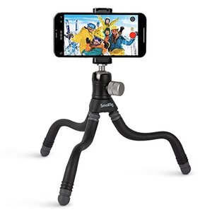 人気商品！ SｍａｌｌRｉｇ くねくね三脚 Pｒｏ／Pｒｏ スマホ ｉPｈｏｎｅ 13／13 BT－15 フレキシブルミニ三脚