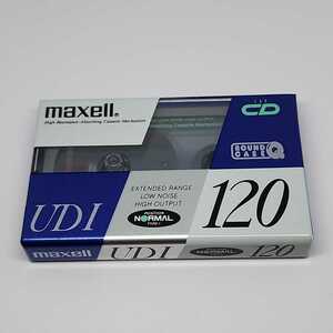 日立マクセル　maxell　UD1 120　UD1120(E)ノーマル　カセットテープ　往復120分　未開封品