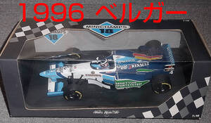 送料込み 1/18 ベネトン ルノー B195 B196 ベルガー 1995 1996 BENETTON RENAULT Launch ラウンチ プレゼン ショーカー