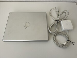 PowerBook G4 12インチ A1010 1.33GHz/1.25GB/55.77GB 輝度不良 アップル apple 管Y576N