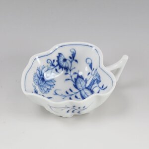 マイセン Meissen ブルーオニオン 食器 リーフ ボウル 800101/00205【H210124595】中古