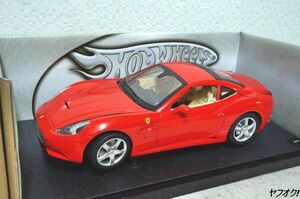 ホットウィール フェラーリ カリフォルニア1/18 ミニカー 赤