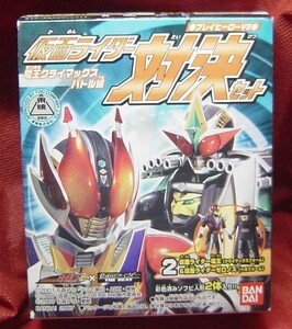 29A75-31N　バンダイ　ソフビ　仮面ライダー対決セット　電王　クライマックスフォーム　ゼロノス　ベガフォーム 未開封 プレイヒーローVS