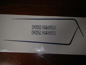 ＲＺ２５０サイドカバーステッカー