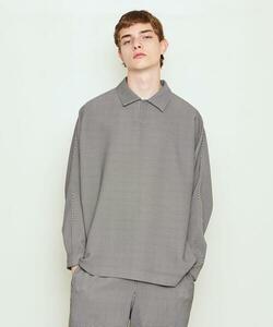 UNITED ARROWS & SONS by DAISUKE OBANA Ⅱ ドルマンスリーブチェックポロシャツ M 新品同様 定価24,200円 尾花大輔 ユナイテッドアローズ