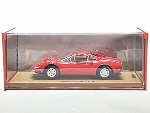 BBR　1/18　フェラーリ ディーノ 246 GT ティーポ 607L 1969　レッド　P18150　ミニカー　同梱OK　1円スタート★S