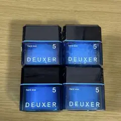 DEUXER5 デューサー　ハードワックス5 80g 4個