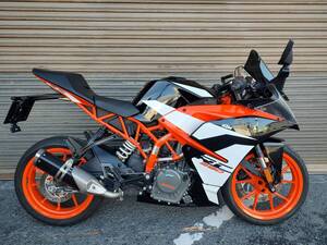 ＫＴＭ ＲＣ３９０　8200㎞　スクリーン　マルチバー　2018年モデル